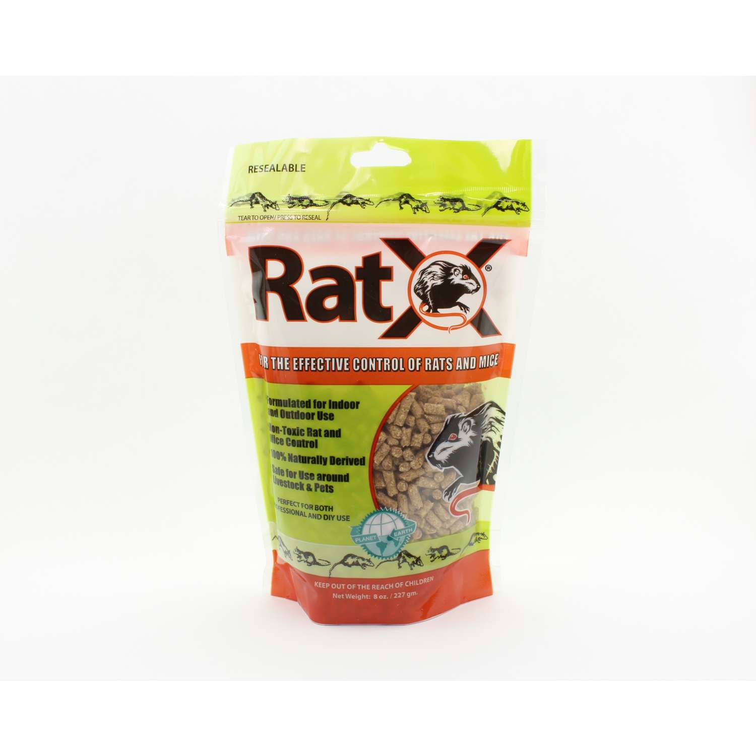 RatX NonToxic Bait Pellets For Mice and Rats 8 oz. 1 pk Ace Hardware