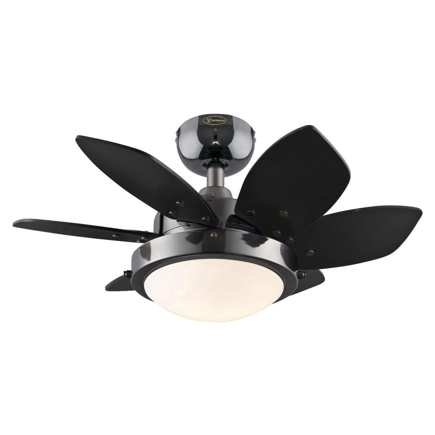 Westinghouse Quince 24 in. Gun Metal Black LED Indoor Ceiling Fan Uae Electronic uaeelectronic.com