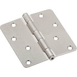 National Hardware 4 in. L Satin Nickel Door Hinge 1 pk