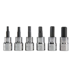 Craftsman 3/8 in. drive S Metric Hex Bit Socket Set 6 pc