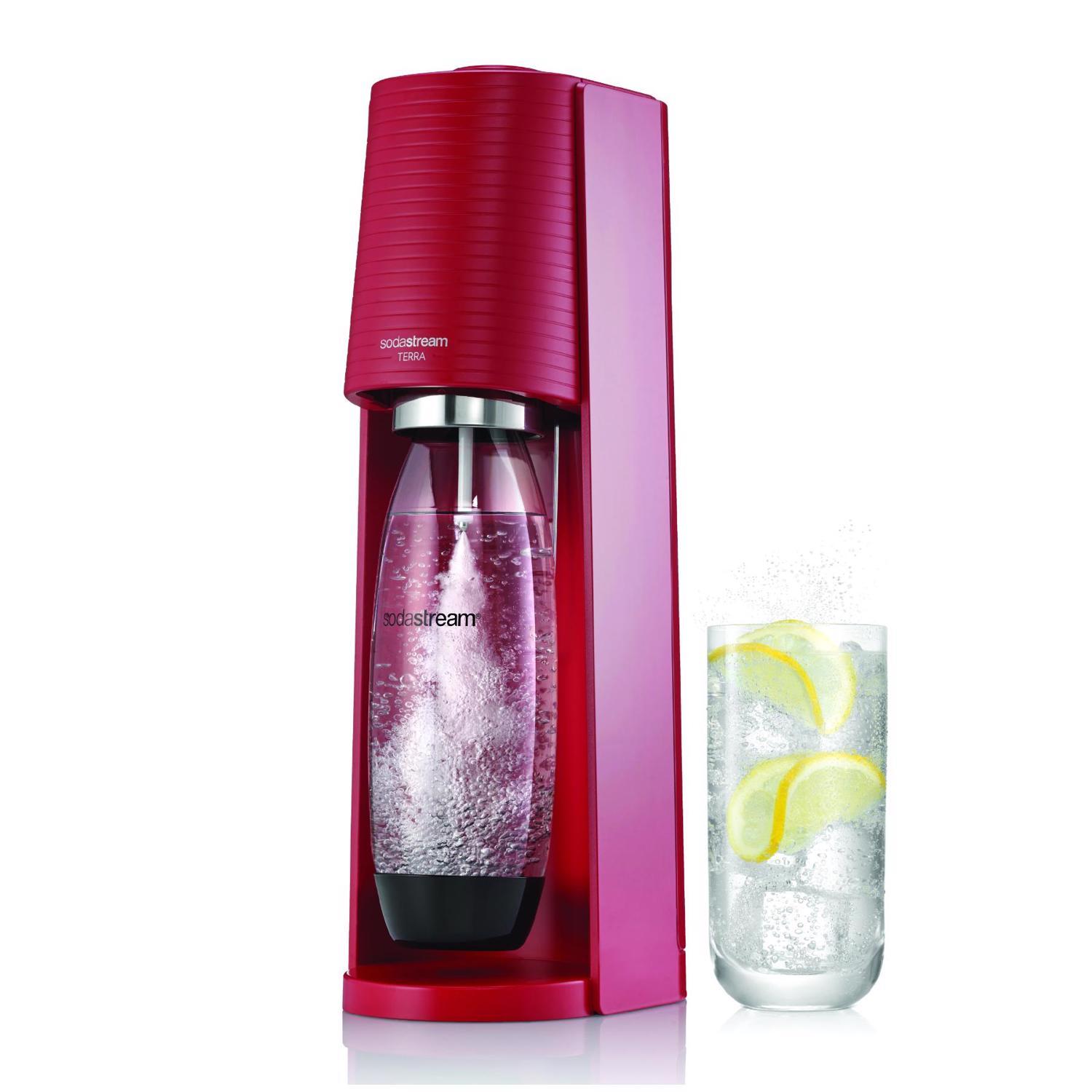 SodaStream Terra Red 1 L Soda Maker 1 pk Mfr# 1012811012