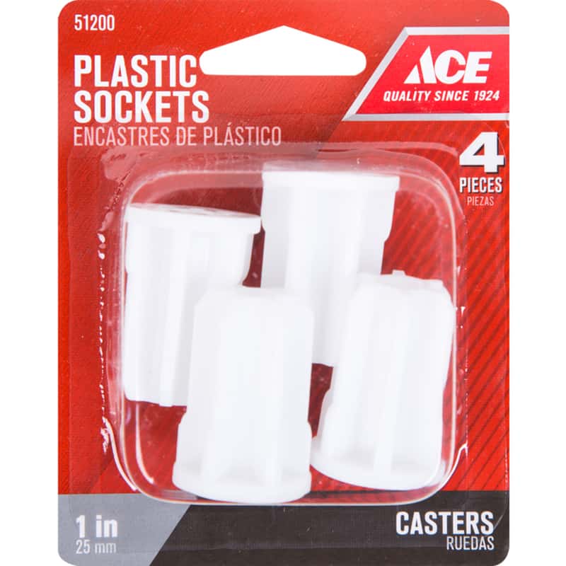 Ace Caster Socket 1 pk Ace Hardware