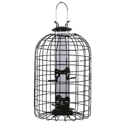 Audubon Wild Bird 1.25 lb Plastic/Wire Caged Tube Bird Feeder 4 ports