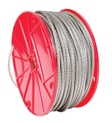 Campbell Electro-Polish Stainless Steel 2018-03-16 in. D X 250 ft. L Cable