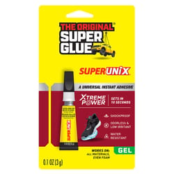 The Original Super Glue Superunix Super Strength Cyanoacrylate Instant Bond Adhesive 0.1 oz