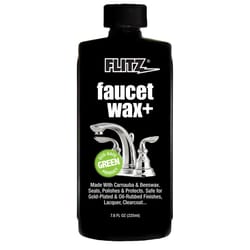 Flitz No Scent Faucet Wax Liquid 7.6 oz