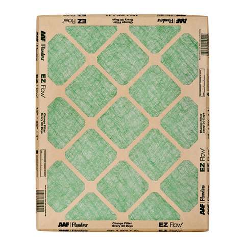 AAF Flanders EZ Flow Nested 20 in. W X 16 in. H X 1 in. D Fiberglass 1 ...
