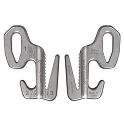 Nite Ize Figure 9 3 in. L Silver Twisted Plastic Tie-Down Rope