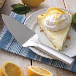 Rada Cutlery Silver Nickel Stainless Steel Pie Server