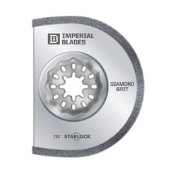Imperial Blades Starlock 2-5/16 in. L Diamond Grit Segmented Round Oscillating Saw Blade 1 pk