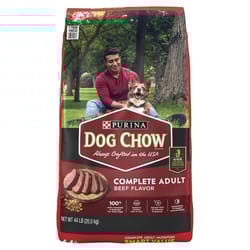 Dog Chow Purina Adult Beef Dry Dog Food 44 lb