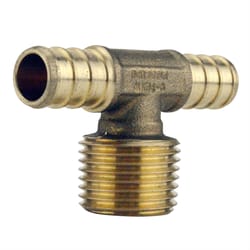 Apollo 1/2 in. PEX Barb in to X 1/2 in. D Barb Brass Tee