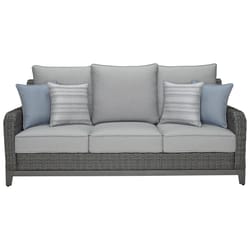 Signature Design by Ashley Elite Park Gray Aluminum Frame Sofa Gray