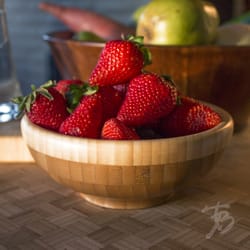 Totally Bamboo Brown Bamboo Classic Serving Bowl 6 in. D 1 pc