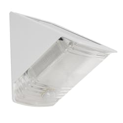 Maxsa Matte White Solar Powered 110 W LED Wedge Light 1 pk