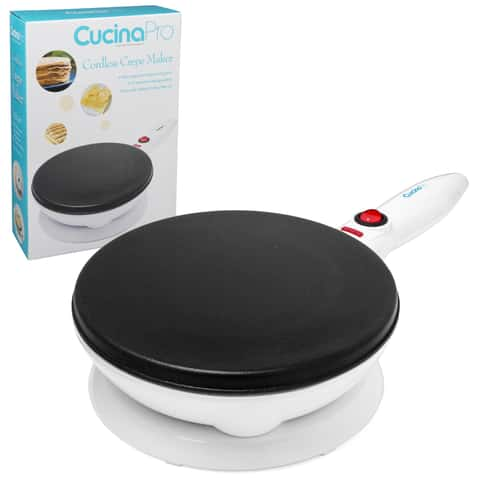 CucinaPro Cordless White Stainless Steel Crepe Maker - Ace Hardware