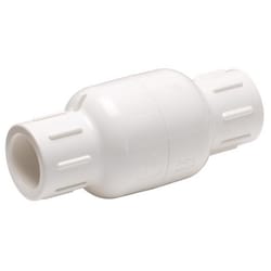 Homewerks 2 in. D X 2 in. D Solvent PVC Spring Loaded Check Valve
