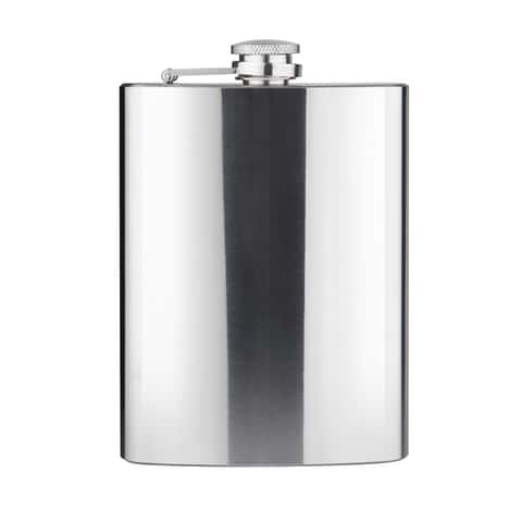 Stanley Classic 8 oz Green/Silver Plastic/Stainless Steel Flask - Ace  Hardware