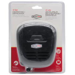 RoadPro 12 V Black Heater Fan/Defroster 1 pk