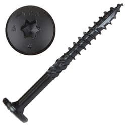 Screw Products NOVA #16 in. X 3 in. L Star Black Steel Lag Screw 50 pk