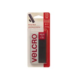 VELCRO Brand Sticky Back Small Plastic Hook and Loop Fastener 2 in. L 6 pk