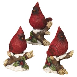 Gerson Assorted Cardinals Table Decor