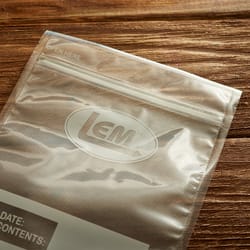 LEM 1 gal Clear Zipper Top Vacuum Bag 100 pk