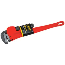 Steel Grip Pipe Wrench 18 in. L 1 pc
