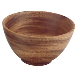 Pacific Merchants Natural Acacia Wood Rice & Soup Bowl 1 ct