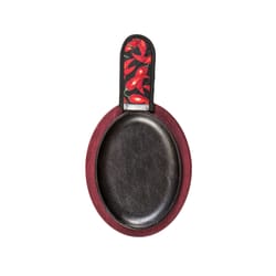Lodge Cast Iron Fajita Set 5.5 in. 2 pt Black