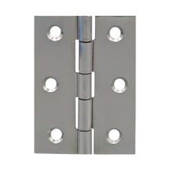 Seachoice Stainless Steel 1-5/8 in. L X 2-1/2 in. W Butt Hinges