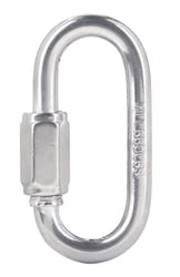 Campbell Polished Stainless Steel Quick Link 660 lb 2 in. L