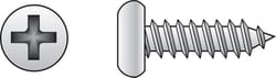 HILLMAN No. 14 Ga. X 3 in. L Phillips Pan Head Sheet Metal Screws 50 pk