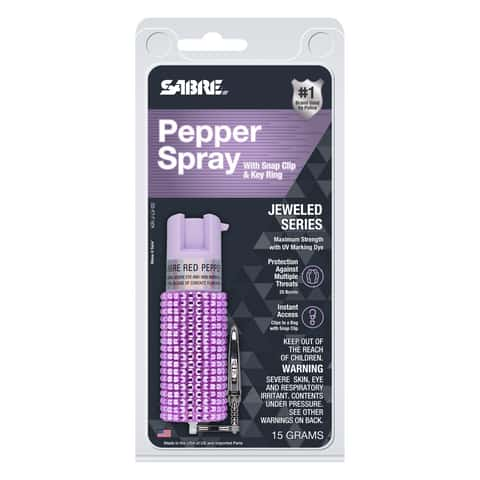 Sabre Jeweled Design Pepper Spray - Lavender, 1 ct - Kroger