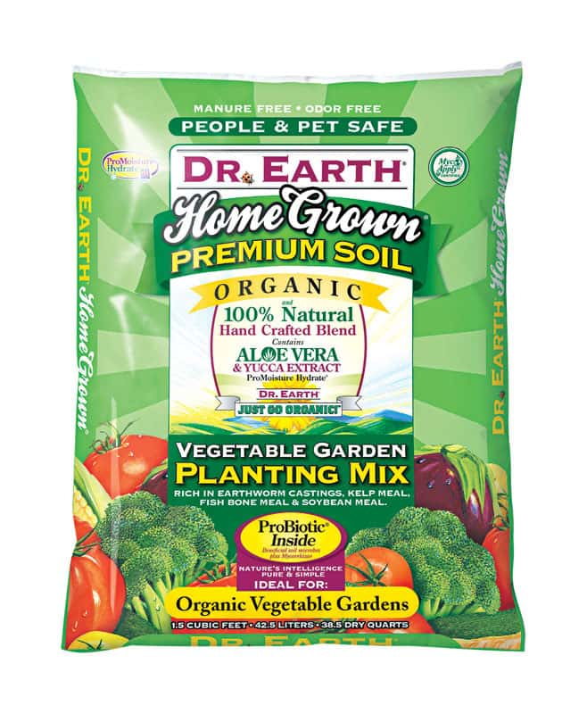 Dr. Earth Home Grown Organic Plant and Vegetable Potting Mix 1.5 cu ft ...