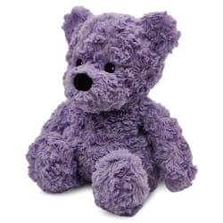 Warmies Curly Bear Stuffed Animals Purple