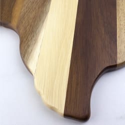 Totally Bamboo Rock & Branch 13.07 in. L X 12.44 in. W X 0.6 in. Wood Serving & Cutting Board