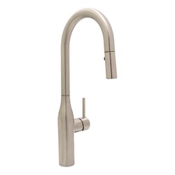 Huntington Brass One Handle Satin Nickel Pull-Down Kitchen Faucet