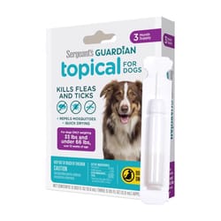 Sergeants Guardian Liquid Dog Flea and Tick Drops Permethrin, S-methoprene 0.3 oz