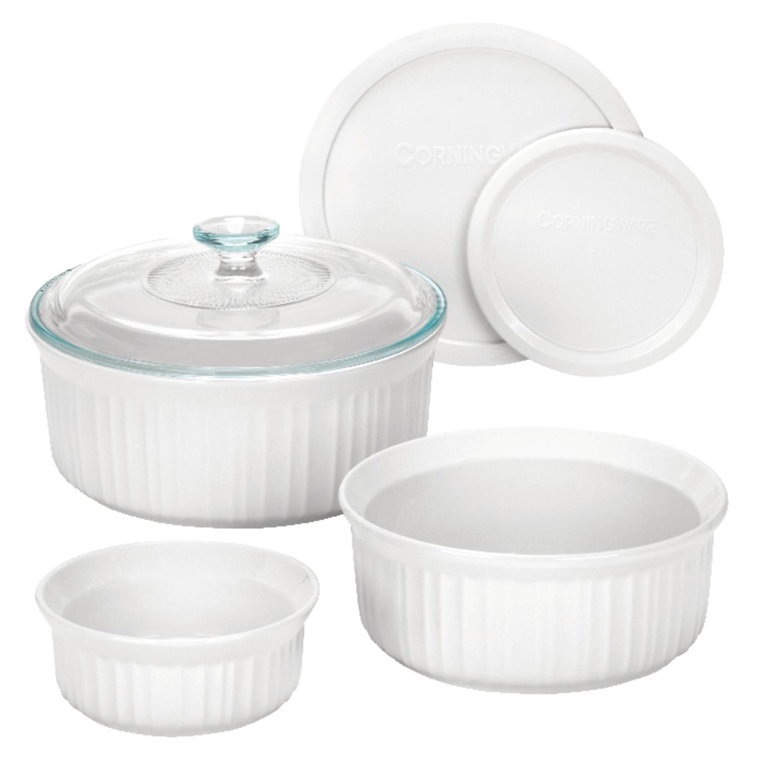 Corningware French White 6 Piece Set