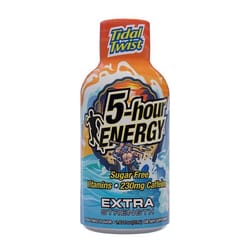 5-hour Energy Tidal Twsit Sugar Free Tidal Twist Energy Shot 1.9 oz