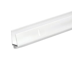 Frost King 36 in. L White Aluminum/Vinyl Door Bottoms 1 pk