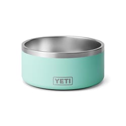 YETI Boomer Seafoam Stainless Steel 8 cups Pet Bowl For Dogs