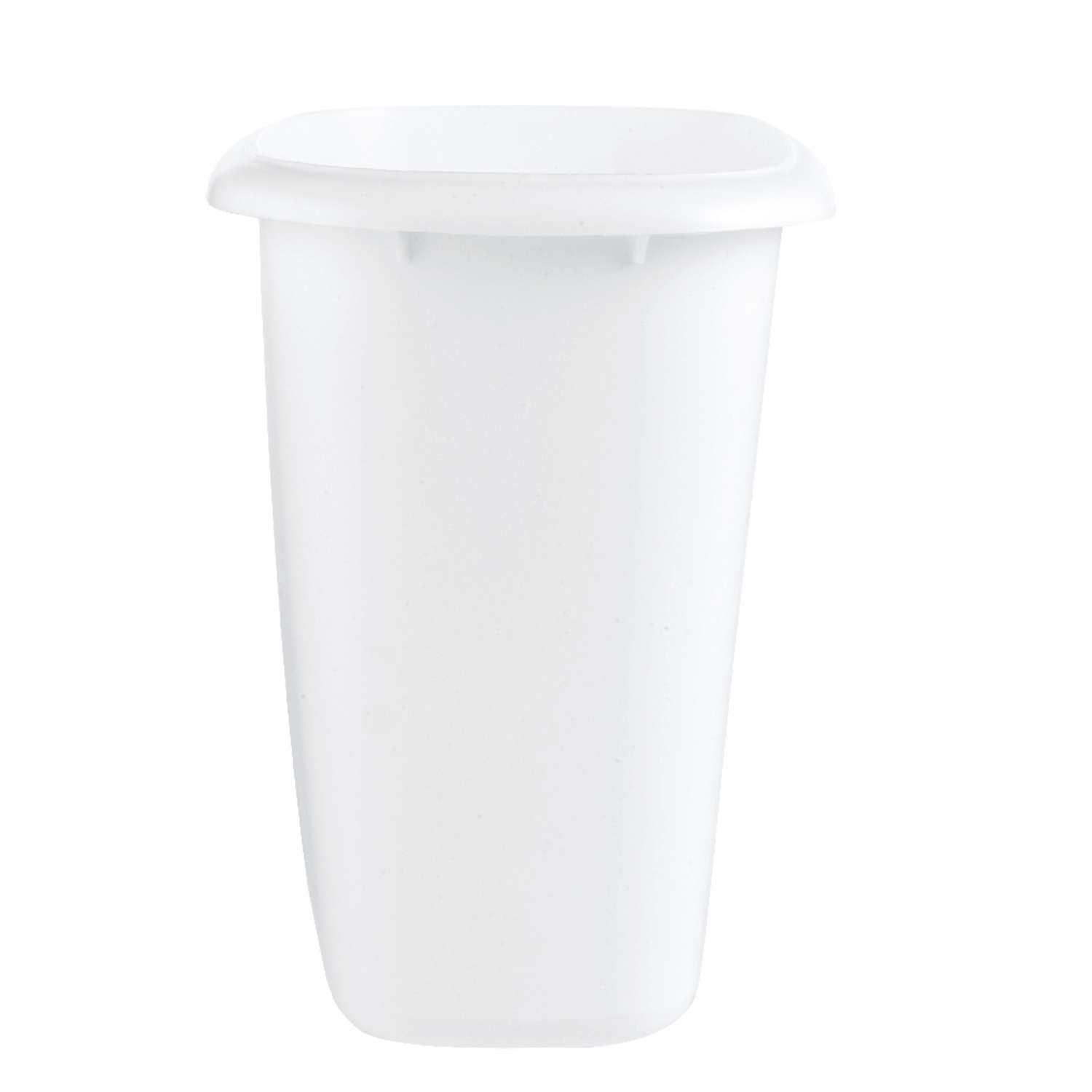 Rubbermaid 1 5 Gal White Oval Wastebasket Ace Hardware