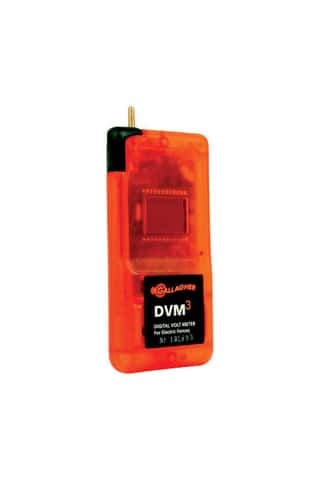 Gallagher 9 V Battery-Powered Digital Volt Meter Orange Gallagher 9 V Battery-Powered Digital Volt Meter Orange