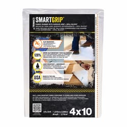 Trimaco Smart Grip 4 ft. W X 10 ft. L Drop Cloth 1 pk