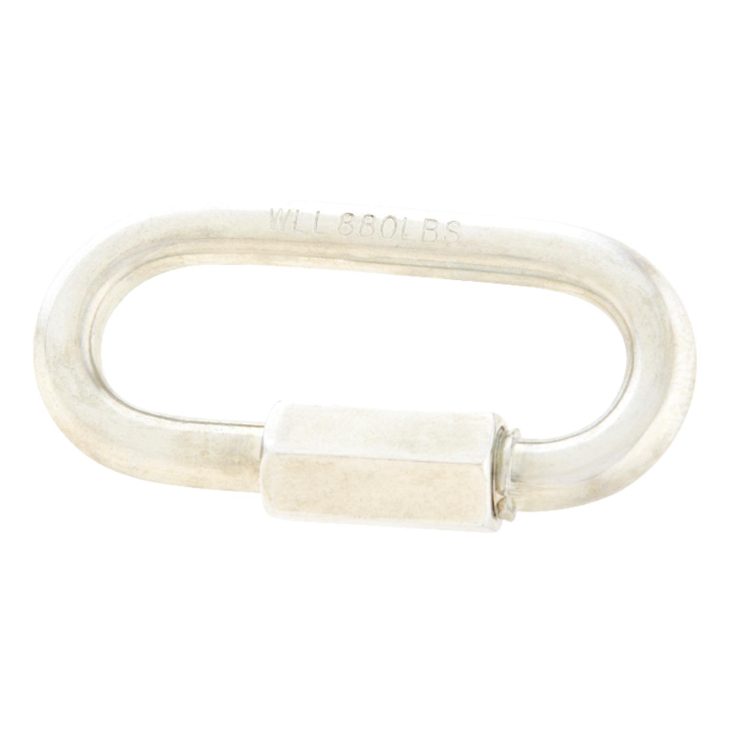 Campbell Zinc-Plated Steel Quick Link 3300 lb 4-1/4 in. L Campbell Zinc-Plated Steel Quick Link 3300 lb 4-1/4 in. L