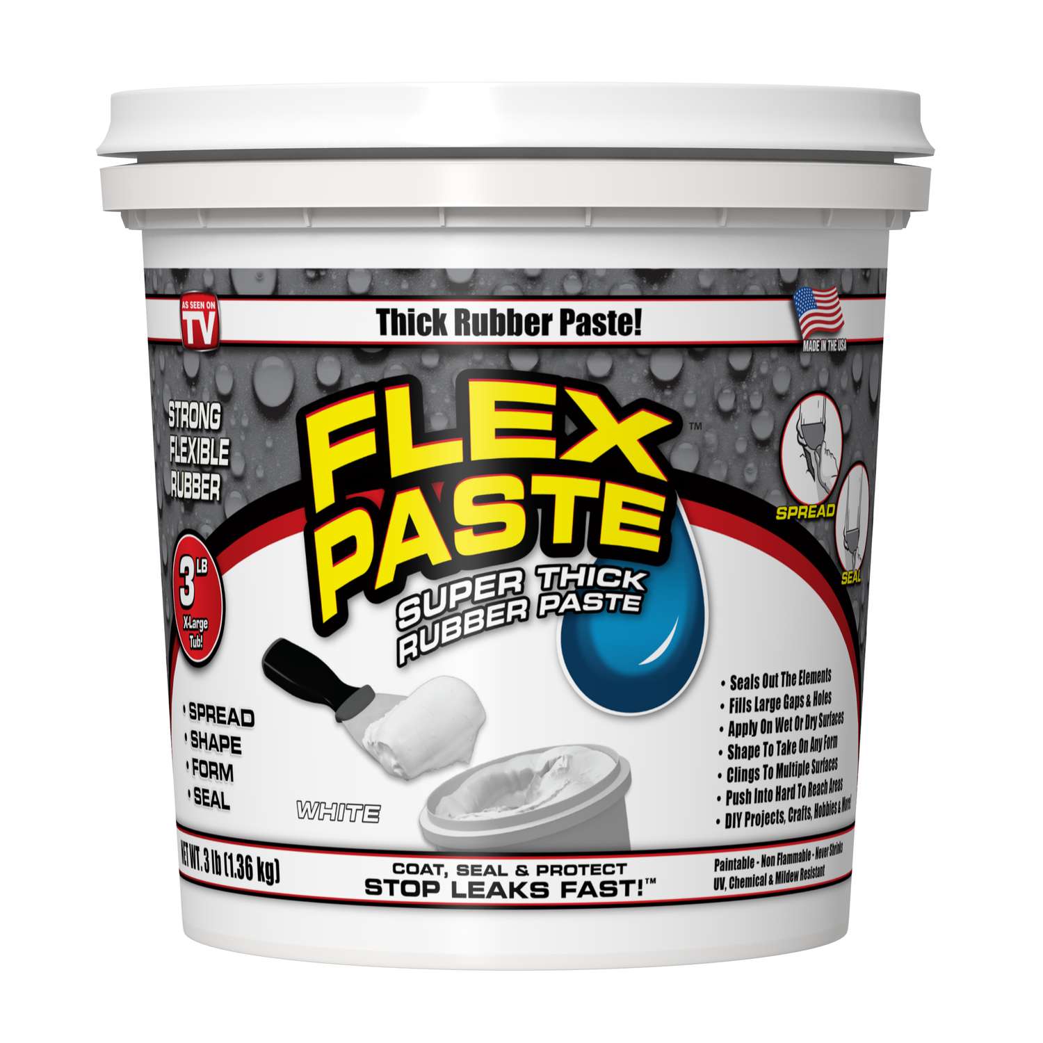 Flex Paste Rubber Paste 1 pk Ace Hardware