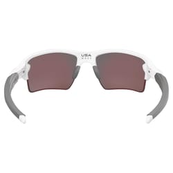 Oakley Flak Clear/Blue Polarized Sunglasses