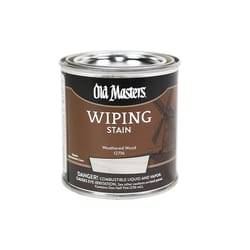 Old Masters Semi-Transparent Weathered Wood Oil-Based Wiping Stain 1/2 pt